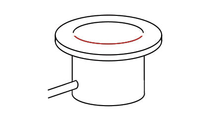 Recessed outdoor lights