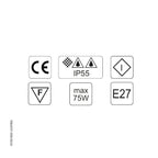 Side Arm Bulkhead Light 2430A by Foresti & Suardi