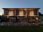 Hudson Halo light insitue showing lighting effect and pools of light emmitted