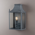 Blenheim Coach Lamp Weathered Zinc Small