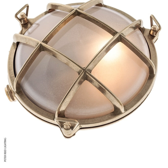 Round Bulkhead Light 2028 Medium by Foresti & Suardi