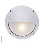Round Bulkhead Light With Eyelid 2225 by Foresti & Suardi