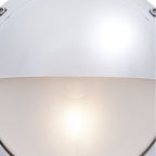 Round Bulkhead Light With Eyelid 2225 by Foresti & Suardi