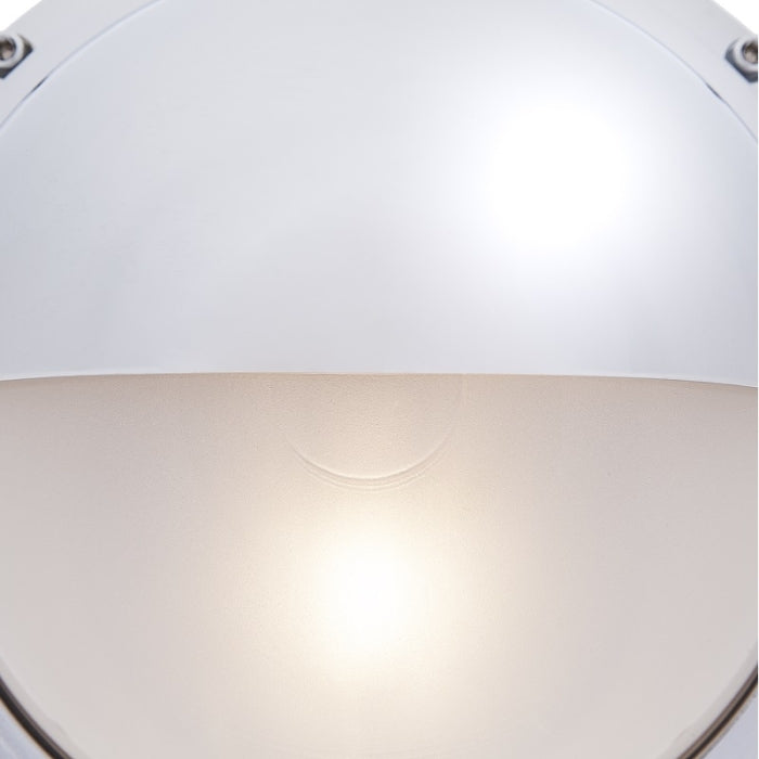 Round Bulkhead Light With Eyelid 2225 by Foresti & Suardi