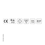 Round Bulkhead Light 2027 Large by Foresti & Suardi