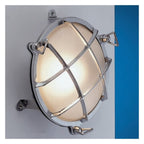 Circular Bulkhead Light With Legs 2030 Medium by Foresti & Suardi