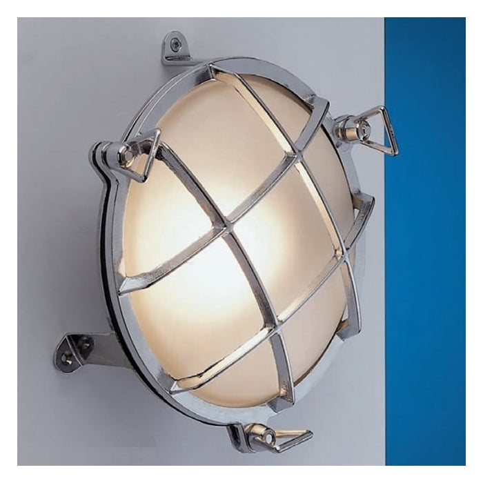 Circular Bulkhead Light With Legs 2030 Medium by Foresti & Suardi