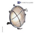 Circular Bulkhead Light With Legs 2029 Large by Foresti & Suardi