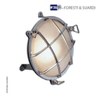 Circular Bulkhead Light With Legs 2029 Large by Foresti & Suardi