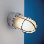 Angled Wall Light With Guard 2297 by Foresti & Suardi