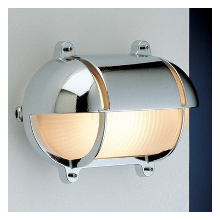 Oval Bulkhead Light With Eyelid 2434 Extra Large by Foresti & Suardi