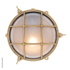 Circular Bulkhead Light With Legs 2029 Large by Foresti & Suardi
