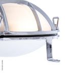 Circular Bulkhead Light With Legs 2030 Medium by Foresti & Suardi