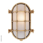 Oval Bulkhead Light 2035 Large by Foresti & Suardi