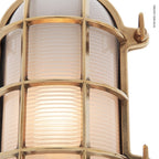 Oval Bulkhead Light 2035 Large by Foresti & Suardi