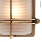 Rectangular Bulkhead Light 2373 by Foresti & Suardi