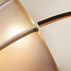 Round Bulkhead Light With Eyelid 2427 Large by Foresti & Suardi