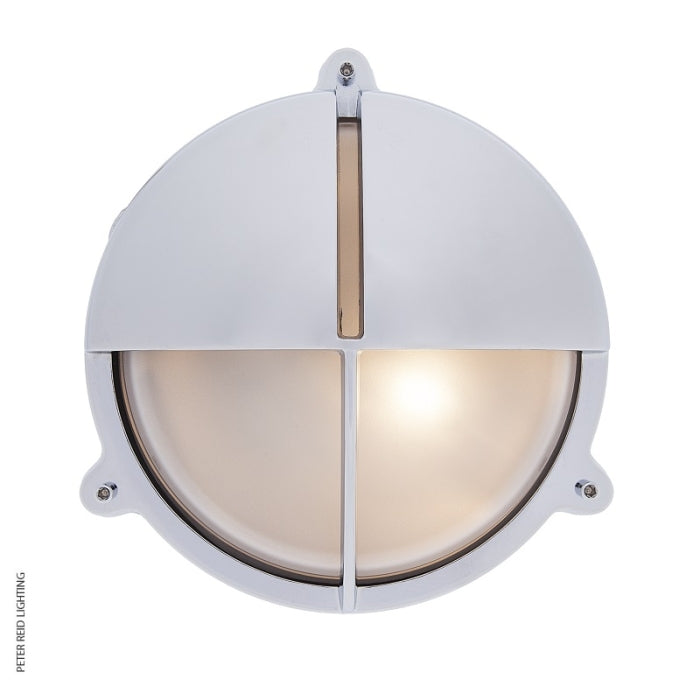Round Bulkhead Light With Eyelid 2427 Large by Foresti & Suardi