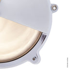 Round Eyelid Bulkhead Light With Legs 2429 Large by Foresti & Suardi