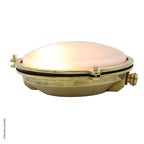 Large Round Bulkhead Light Without Guard 2027A by Foresti & Suardi