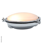 Large Round Bulkhead Light Without Guard 2027A by Foresti & Suardi