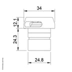 Hudson Micro Path Marker Light