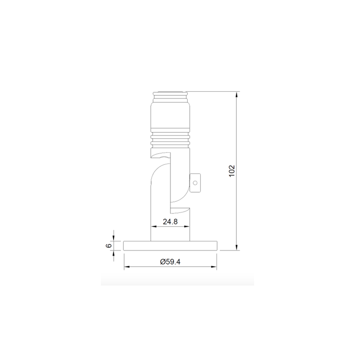 Hudson Aqua Pond Spot Light
