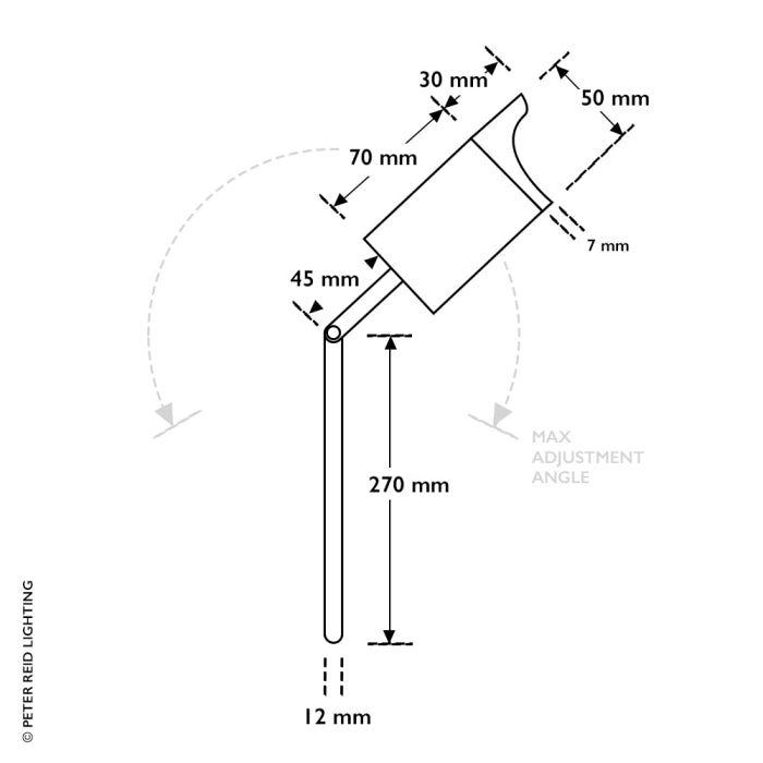 Hudson Spike Spot Light Midi