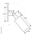 Hudson Downward Tree Spot Light