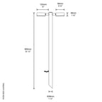 Hunza Lighting Border Light Twin PURE LED