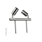 Hunza Lighting Euro Twin Bar Light PURE LED