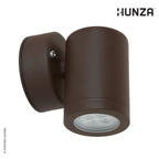 Hunza Lighting Wall Down Light GU10 (240v) in Eco Bronze