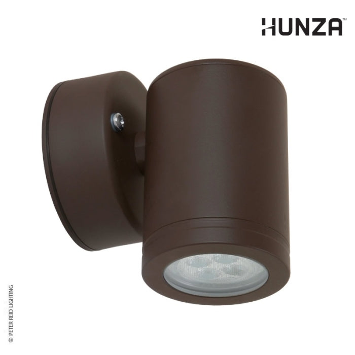 Hunza Lighting Wall Down Light GU10 (240v) in Eco Bronze