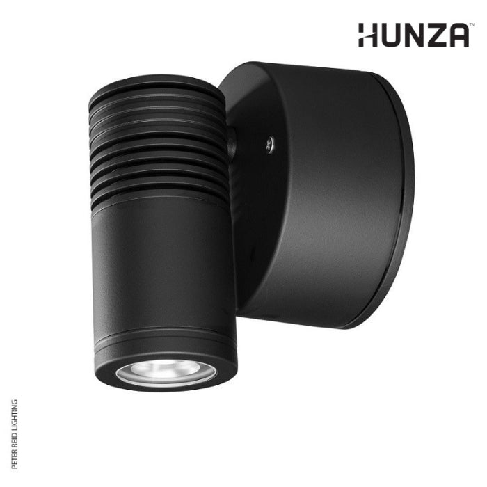 Hunza Lighting Wall Down Light High Power PURE LED in black