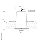Hunza Lighting E-Light GU10 (240v)