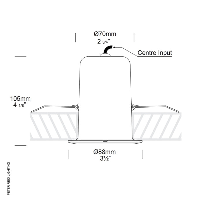 Hunza Lighting E-Light GU10 (240v)