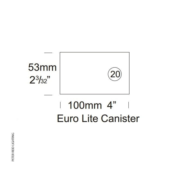 Hunza Lighting Euro Step Light PURE LED