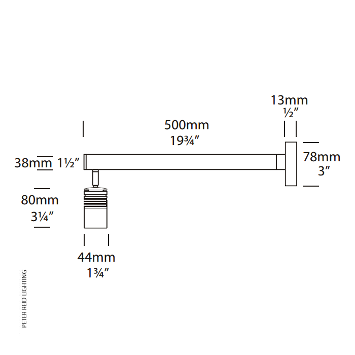 Hunza Lighting Euro Sign Light PURE LED