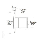 Hunza Lighting Euro Step Light PURE LED