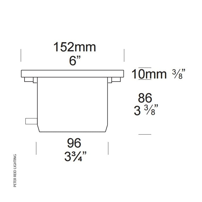 Hunza Lighting Lawn Light GU10 (240v)