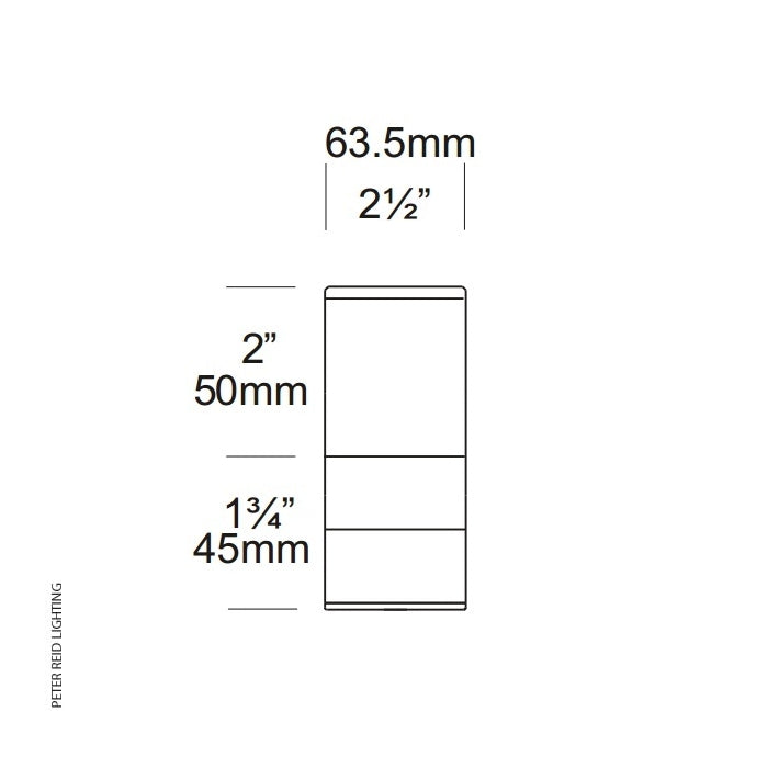 Hunza Lighting Mini Bollard PURE LED