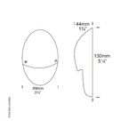 Hunza Lighting Mouse Light PURE LED Retro (240v)