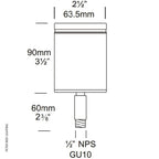 Hunza Lighting NPS Spot Super Spike PURE LED