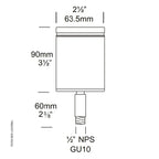 Hunza Lighting NPS Spot Super Spike 12v