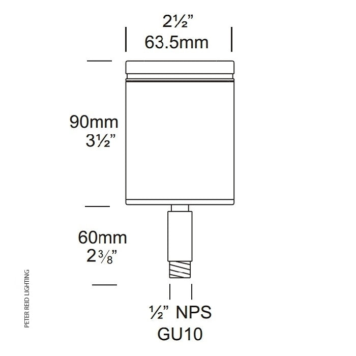 Hunza Lighting NPS Spot Super Spike 12v