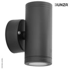 Hunza Lighting Pillar Light GU10 (240v) in black