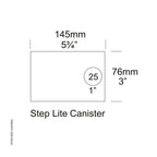 Hunza Lighting Step Light Louvre GU10 (240v)