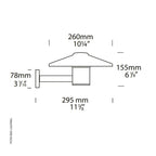 Hunza Lighting Tier Light Wall Mount GU10 (240v)