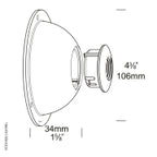 Hunza Lighting NPS Spot Tree Mount Screw Fix 12v