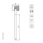 LuxR Lighting Modux 1 Spike Spot